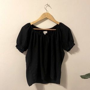 Madewell Black Tee
